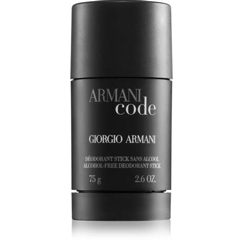 armani code deodorant stick review